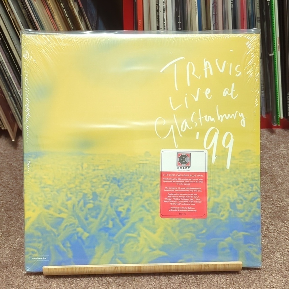 Travis - Live at Glastonbury '99 Vinyl Record 2lp